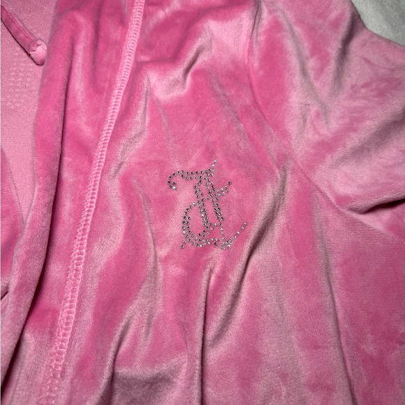 Juicy Couture Velour Rhinestone Robe - Picture 3 of 5